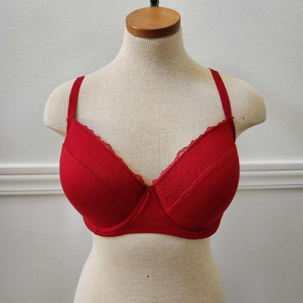 Bundle Anne Klein 2-Pack bra Ultra soft brushed microfiber lightly padded under… - Picture 6 of 7